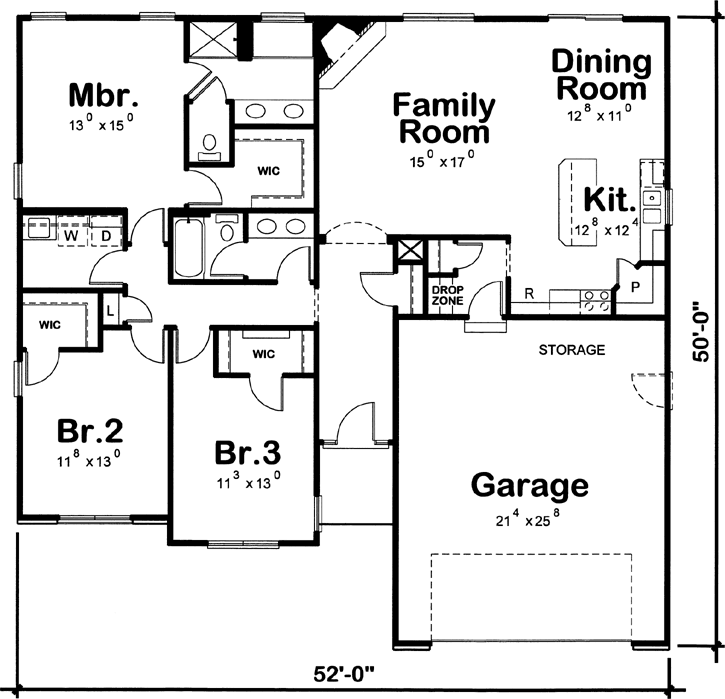 Main Floor Plan: 10-1477