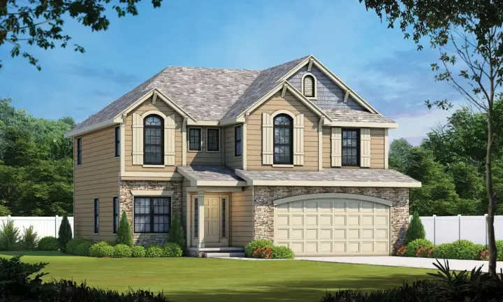 Traditional house plans 10-1481 - front exterior, 2,429 sq ft, 4 bed, 2 bath house plans | Monster House Plans