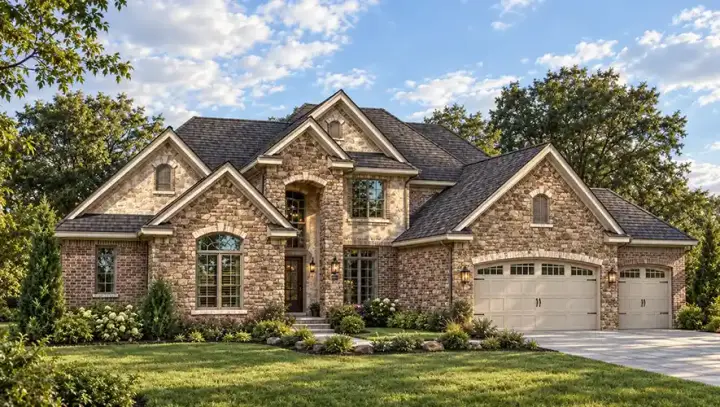 Traditional house plans 10-1485 - front exterior, 2,651 sq ft, 4 bed, 2 bath house plans | Monster House Plans