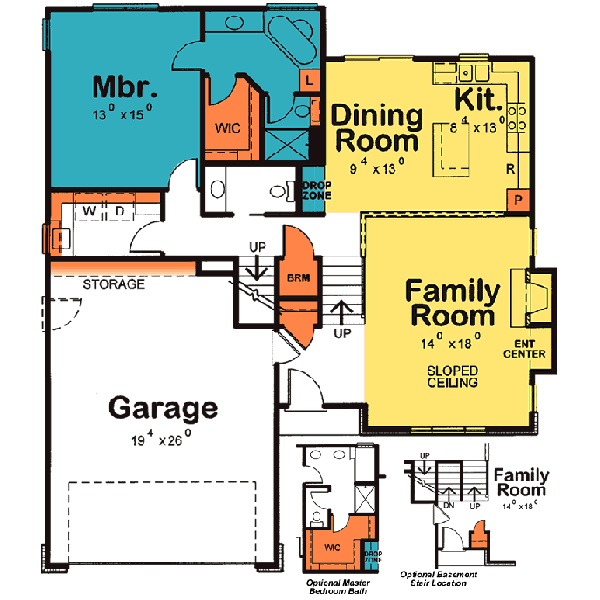 Main Floor Plan: 10-1496