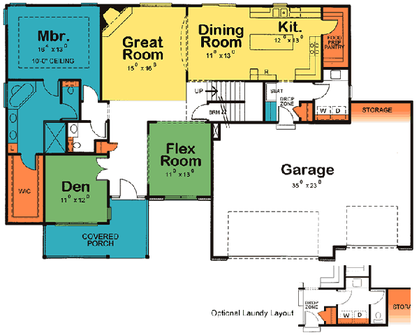 Main Floor Plan: 10-1498