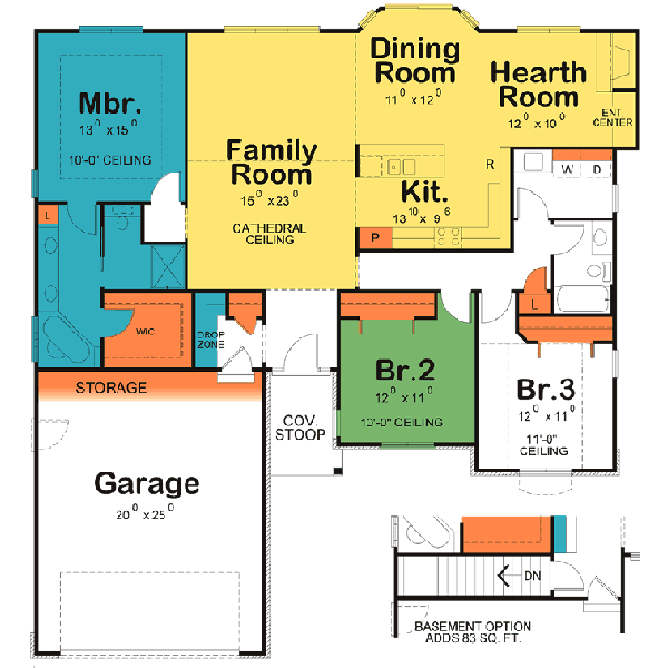 Main Floor Plan: 10-1511