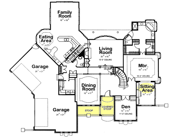 Main Floor Plan: 10-1517