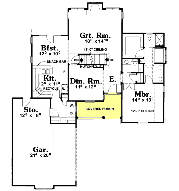 Main Floor Plan: 10-1526