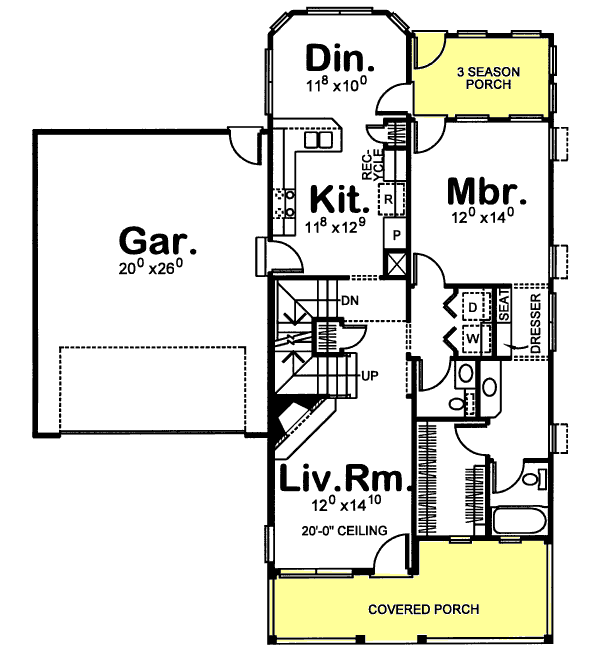 Main Floor Plan: 10-1539