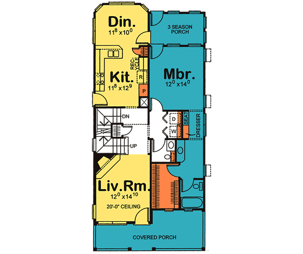 Main Floor Plan: 10-1540