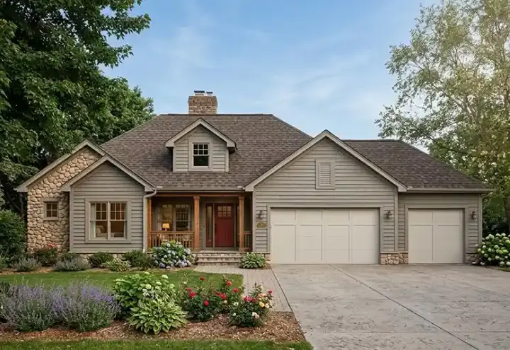Traditional house plans 10-1541 - front exterior, 1,935 sq ft, 3 bed, 2 bath house plans | Monster House Plans