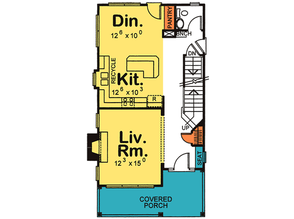 Main Floor Plan: 10-1543