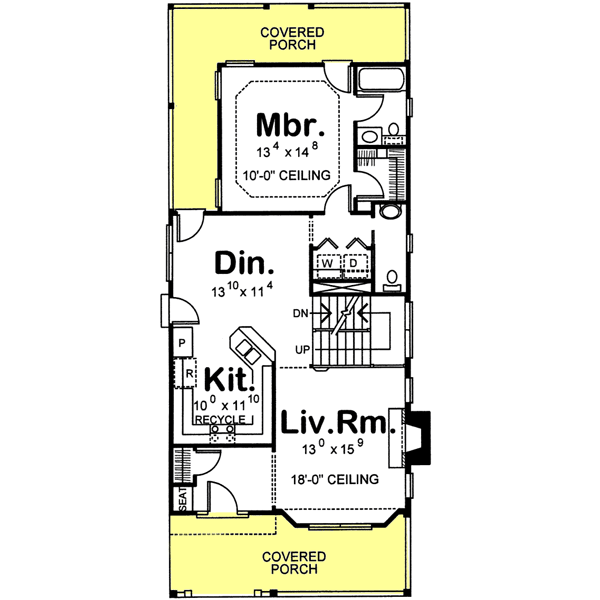 Main Floor Plan: 10-1545