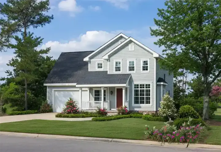 Traditional house plans 10-1553 - front exterior, 1,490 sq ft, 3 bed, 2 bath house plans | Monster House Plans