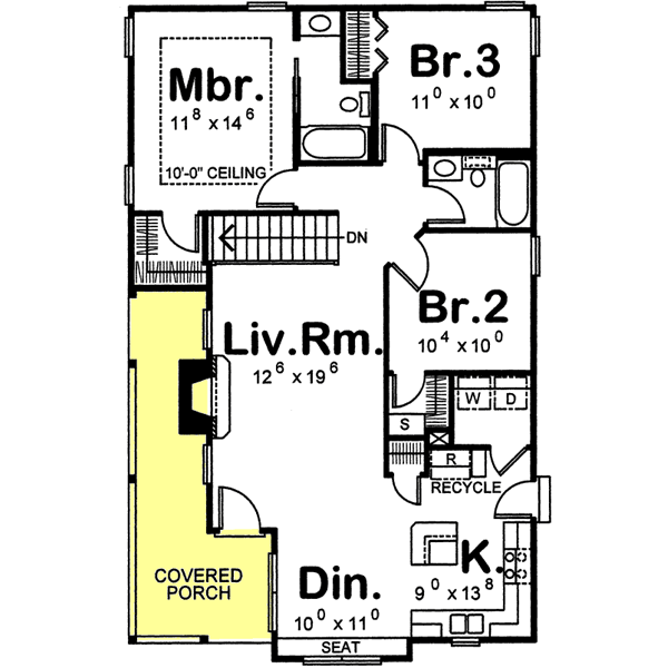 Main Floor Plan: 10-1562