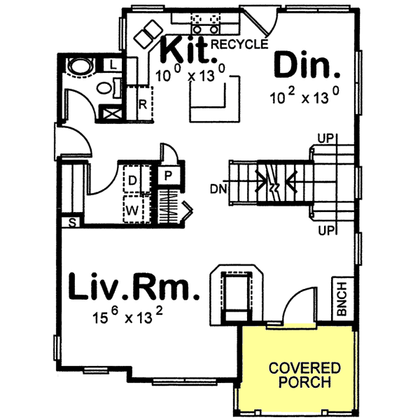 Main Floor Plan: 10-1573