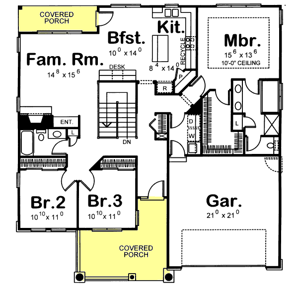 Main Floor Plan: 10-1578