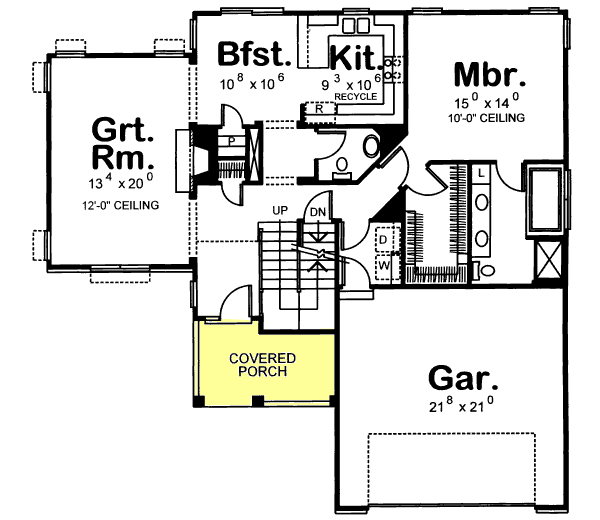 Main Floor Plan: 10-1579