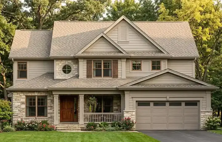 Traditional house plans 10-1581 - front exterior, 2,638 sq ft, 4 bed, 2 bath house plans | Monster House Plans