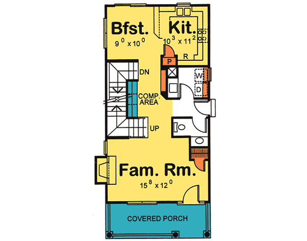 Main Floor Plan: 10-1586