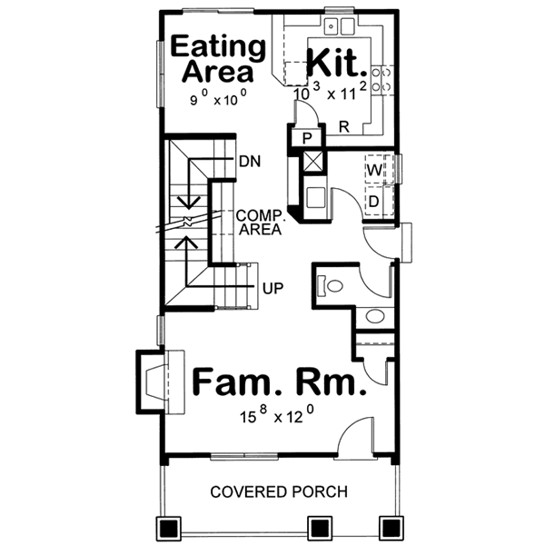 Main Floor Plan: 10-1588