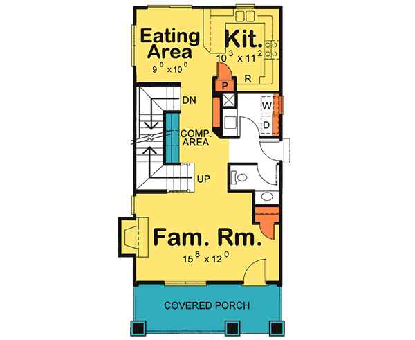 Main Floor Plan: 10-1589