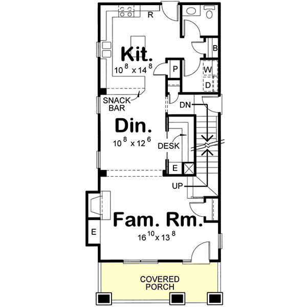 Main Floor Plan: 10-1597