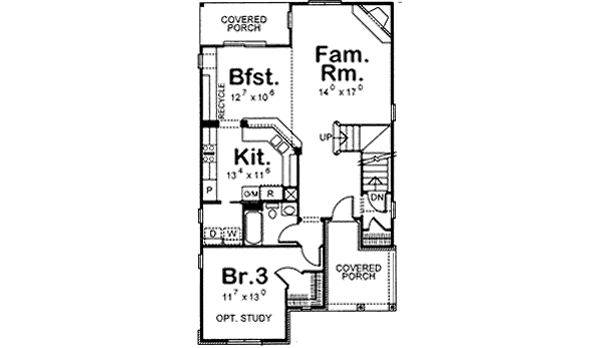 Main Floor Plan: 10-1599