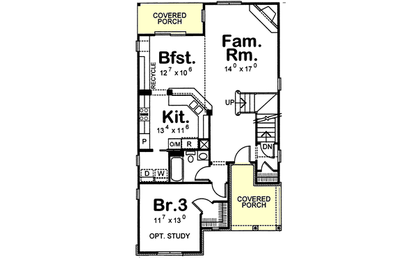 Main Floor Plan: 10-1600