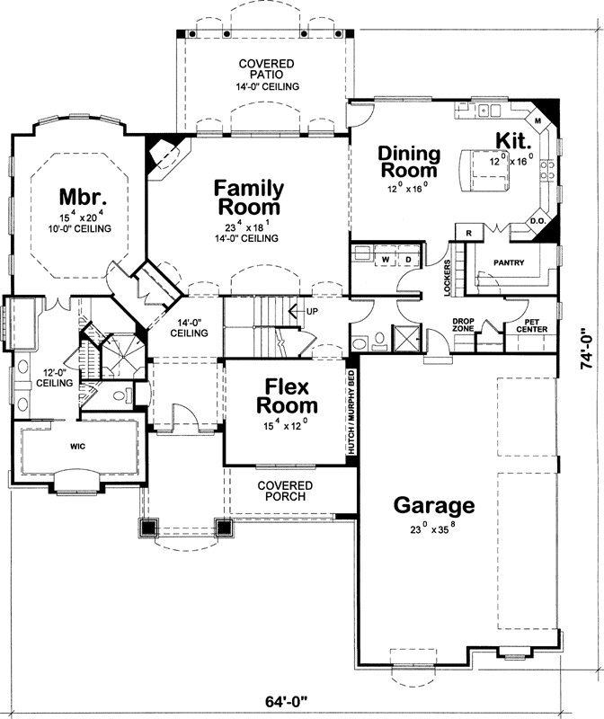 Main Floor Plan: 10-1618