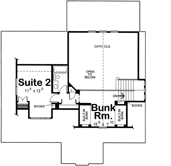 Upper/Second Floor Plan: 10-1619