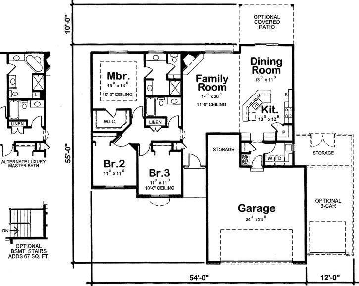 Main Floor Plan: 10-1622