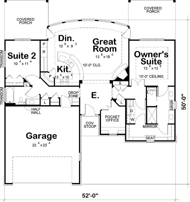 Main Floor Plan: 10-1629