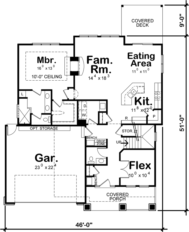 Main Floor Plan: 10-1635