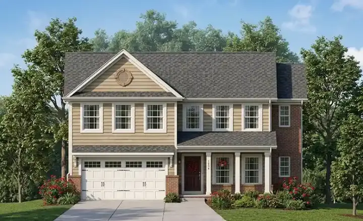 Traditional house plans 10-1643 - front exterior, 2,134 sq ft, 4 bed, 2 bath house plans | Monster House Plans