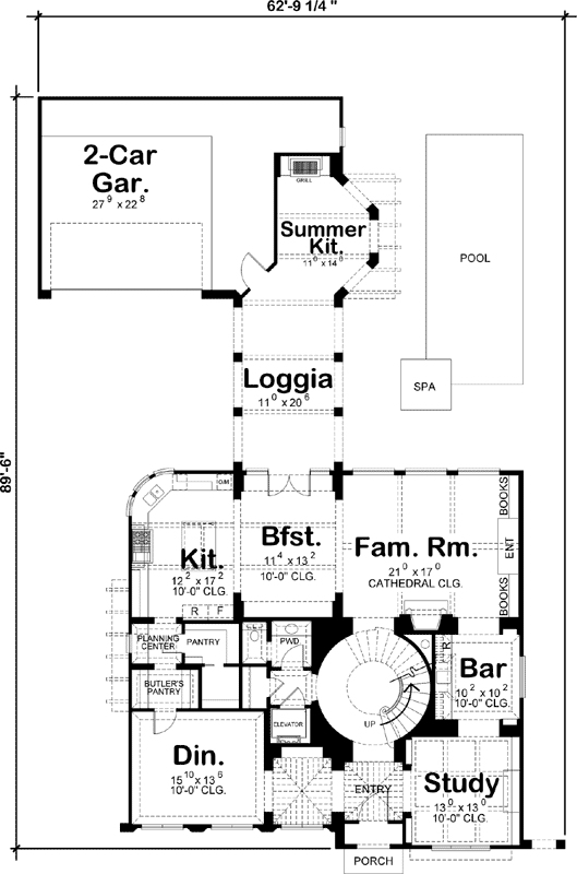 Main Floor Plan: 10-1644