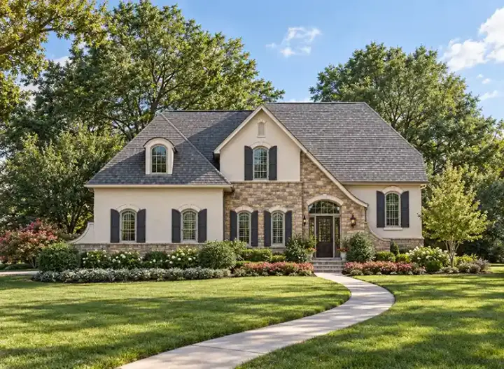 French Country house plans 10-1662 - front exterior, 2,766 sq ft, 4 bed, 2 bath house plans | Monster House Plans