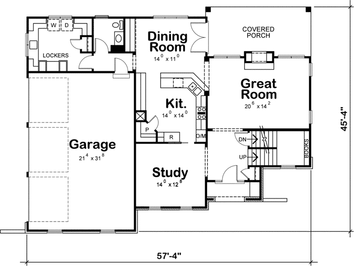 Main Floor Plan: 10-1662