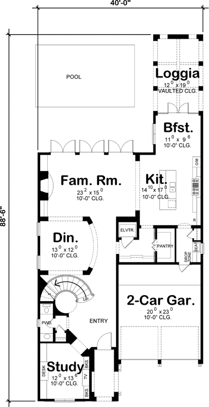 Main Floor Plan: 10-1669