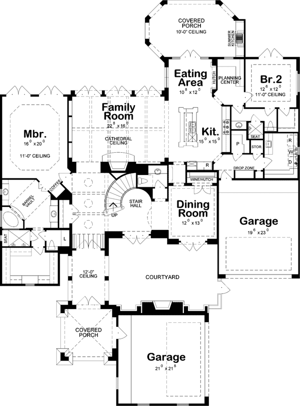 Main Floor Plan: 10-1673
