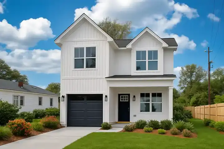 Traditional house plans 10-1676 - front exterior, 1,518 sq ft, 3 bed, 2 bath house plans | Monster House Plans