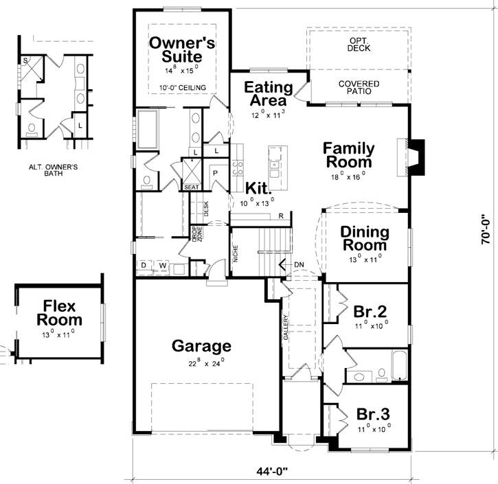 Main Floor Plan: 10-1689