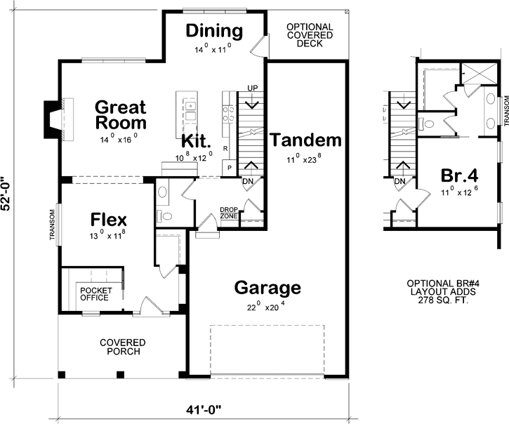 Main Floor Plan: 10-1690