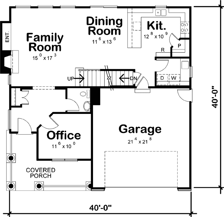 Main Floor Plan: 10-1694