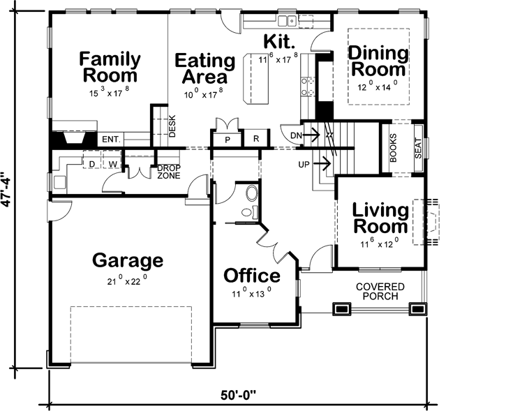 Main Floor Plan: 10-1701
