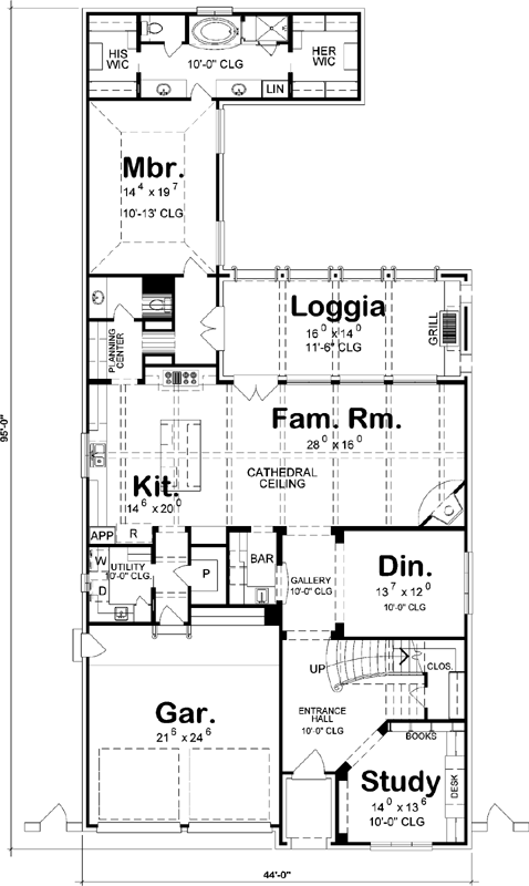 Main Floor Plan: 10-1702