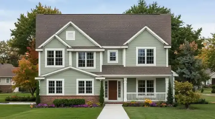 Traditional house plans 10-1714 - front exterior, 2,498 sq ft, 4 bed, 3 bath house plans | Monster House Plans