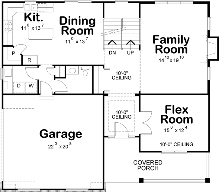 Main Floor Plan: 10-1714