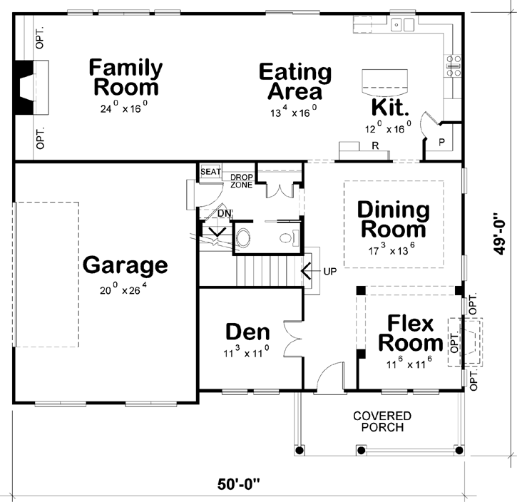 Main Floor Plan: 10-1721