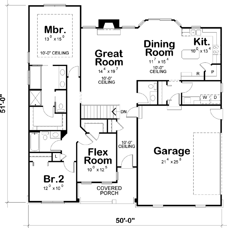 Main Floor Plan: 10-1726