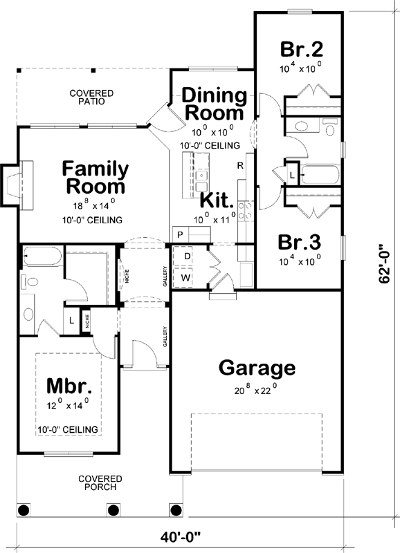 Main Floor Plan: 10-1741
