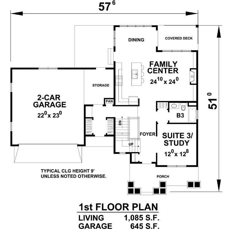 Main Floor Plan: 10-1752