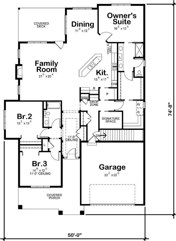 Main Floor Plan: 10-1756