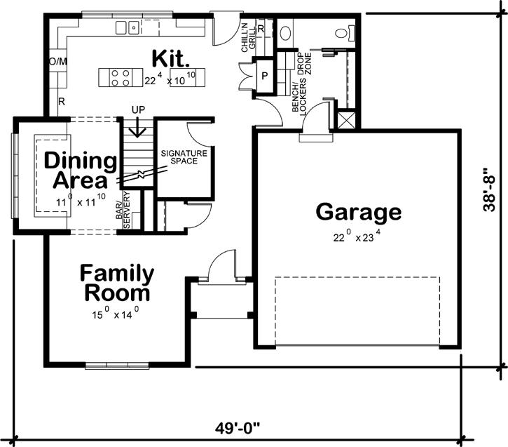Main Floor Plan: 10-1758